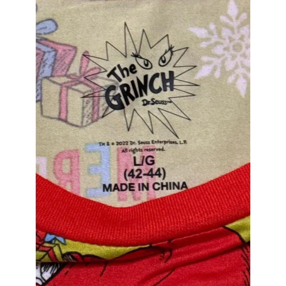 Grinchmas Christmas 2 piece Pajamas - Picture 2 of 3